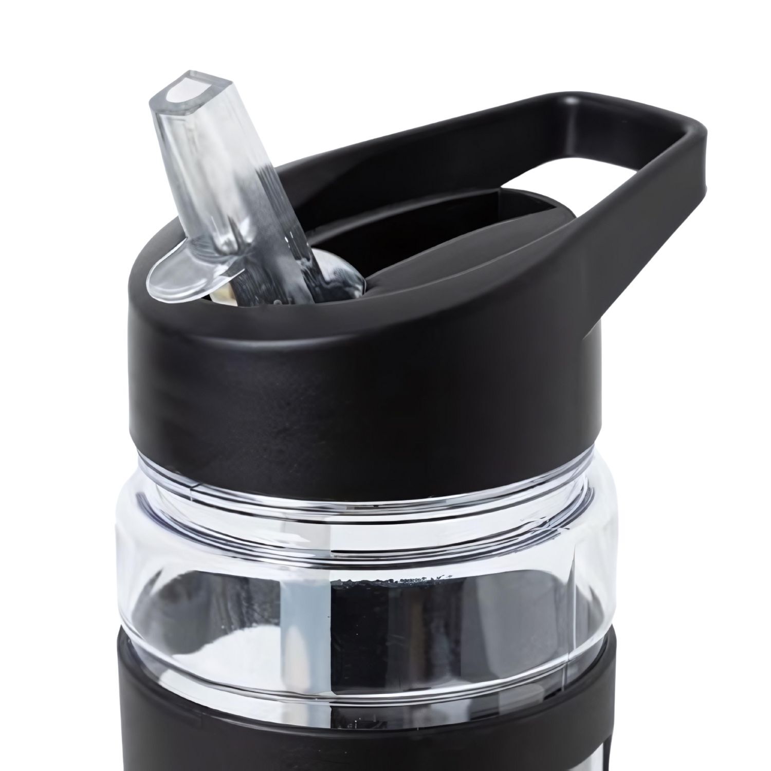 Botella Keep Vidrio 532ml Hidratacion Deportes Outdoor Negro image number 2.0