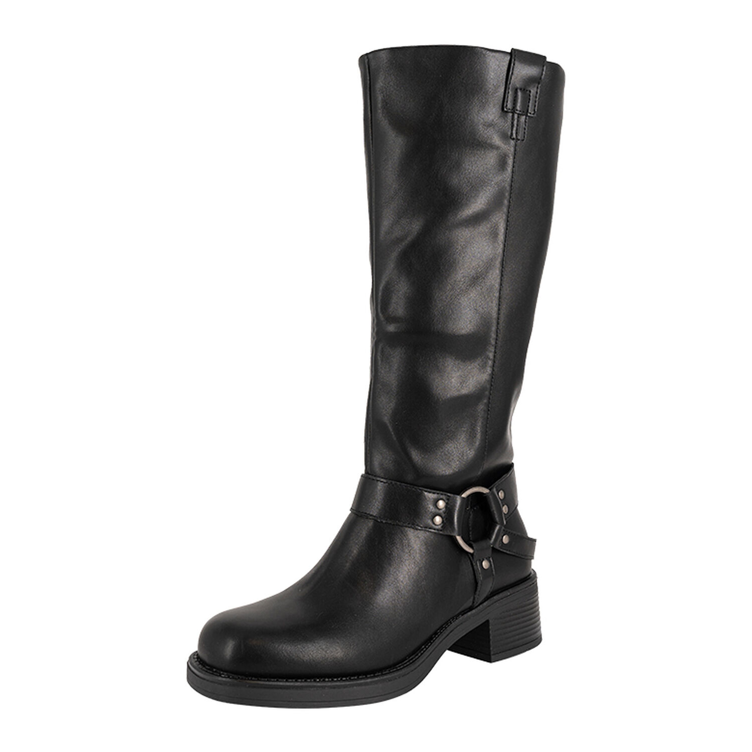 Bota Biker Larga Jessa Negro Alquimia image number 0.0