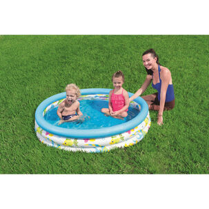 Piscina Inflable 3 Anillos Corales 122 X 25 Cm - 51009 - Bestway