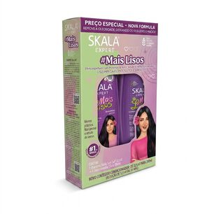 Kit Shampoo Y Acond Mais Lisos Skala Expert 650ml