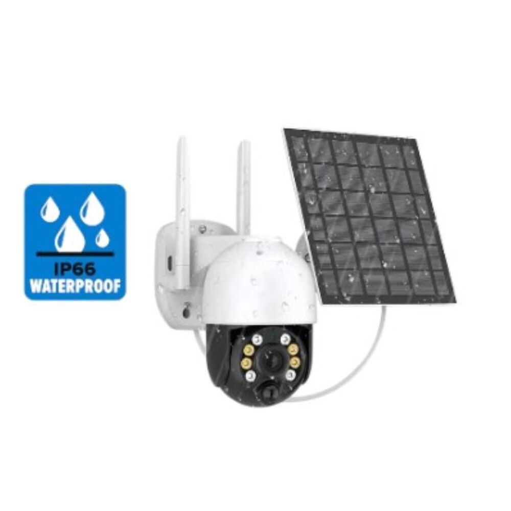 Cámara De Seguridad Exterior Wifi Solar image number 6.0