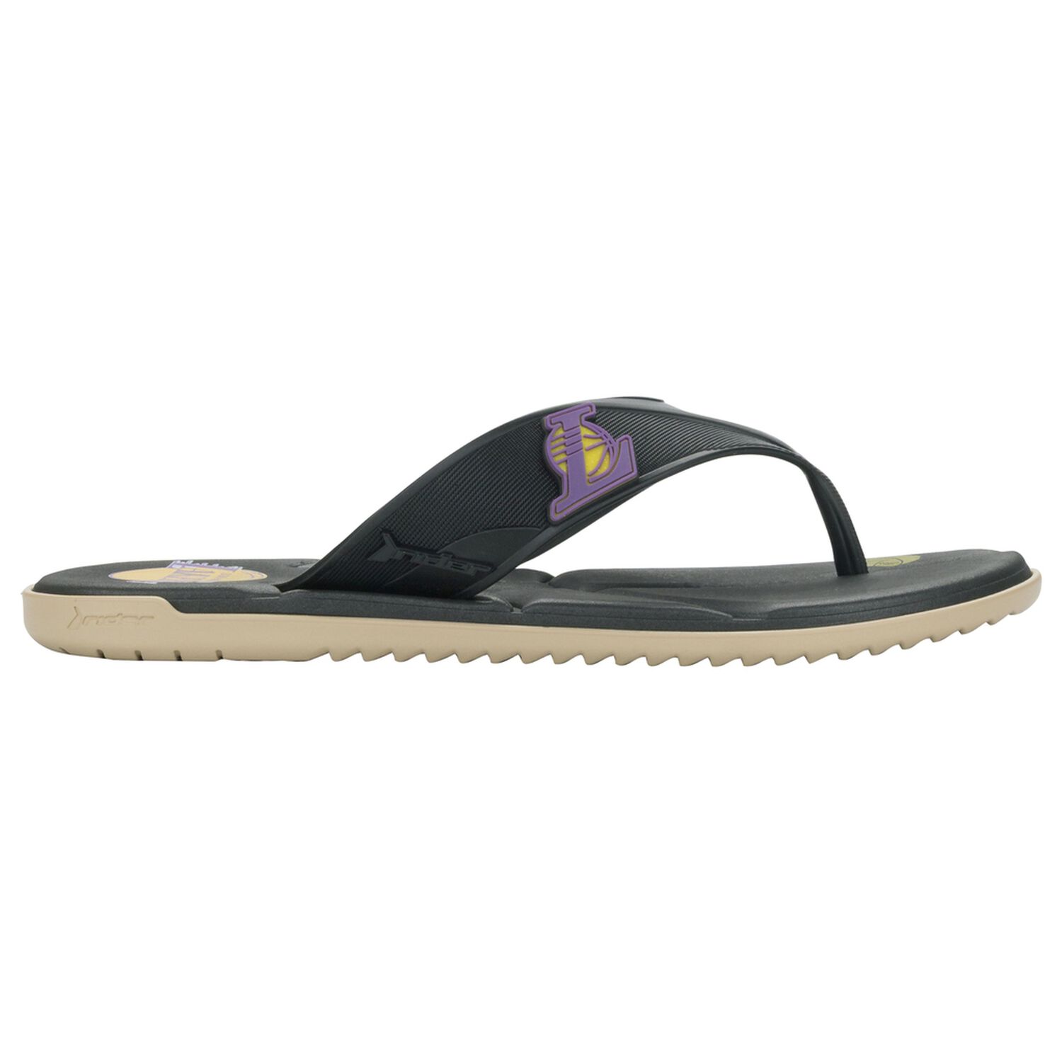 Sandalia Hombre Negro/azul Lakers Shot Nba Rider image number 1.0