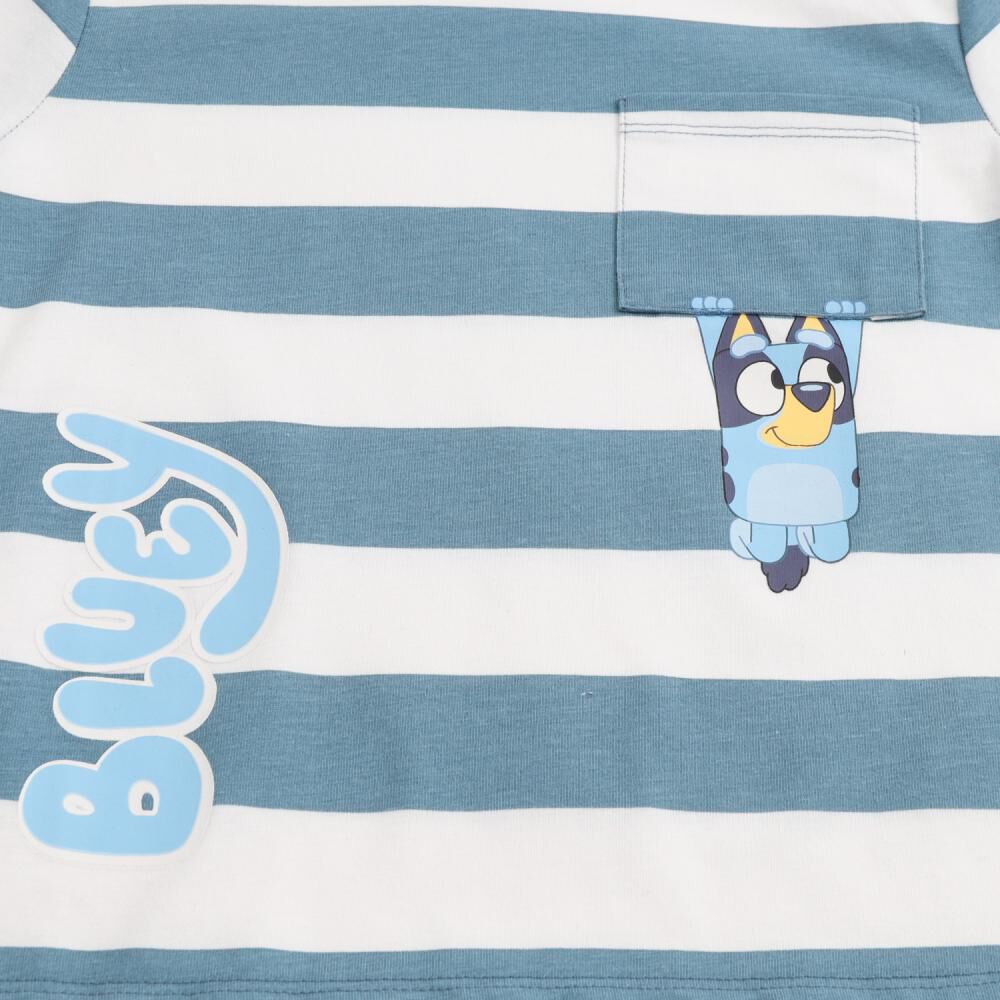 Polera Mc Toddlero Bolsillo Bluey image number 2.0