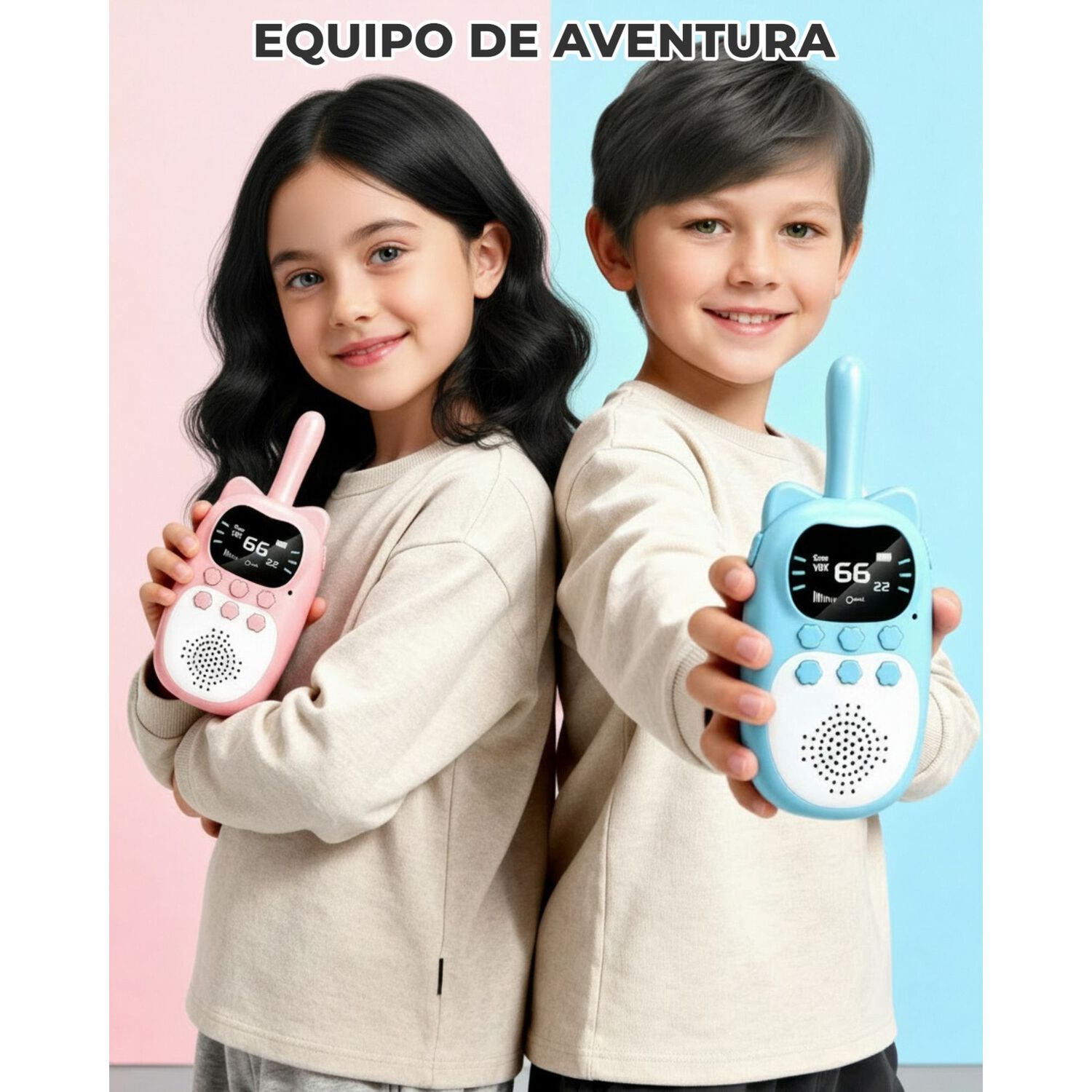 Juguete 2 Pack De Walkie Talkie Infantil image number 10.0