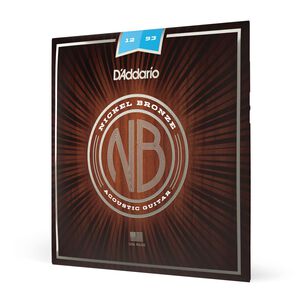 Set Cuerdas Guitarra Ac&uacute;stica Bronze 12-53 Nb1253 Daddario