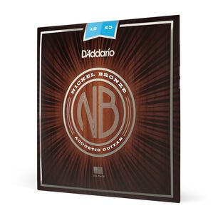 Set Cuerdas Guitarra Ac&uacute;stica Bronze 12-53 Nb1253 Daddario