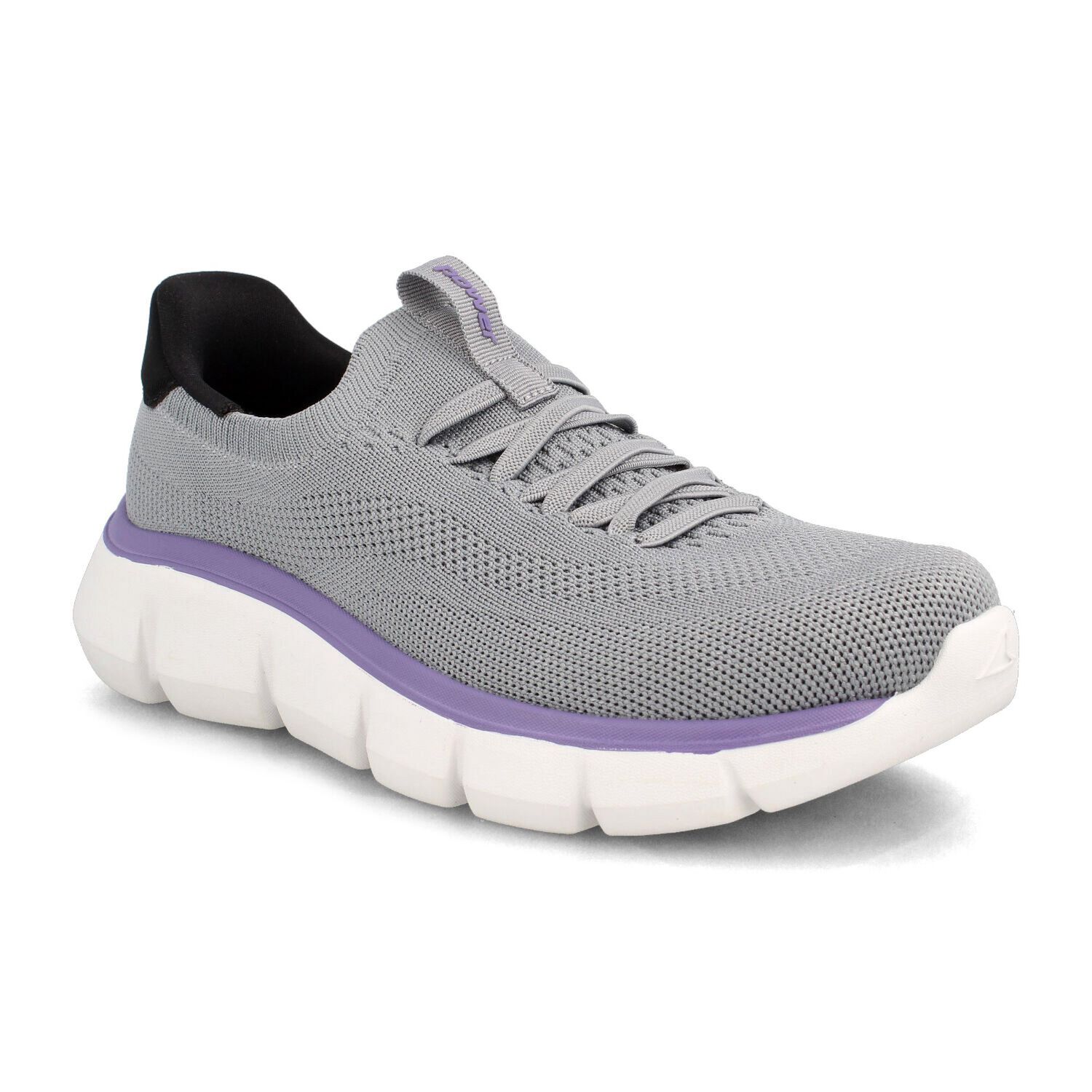 Zapatilla Power Mujer Engage Ultra 100 Str Running Gris image number 1.0