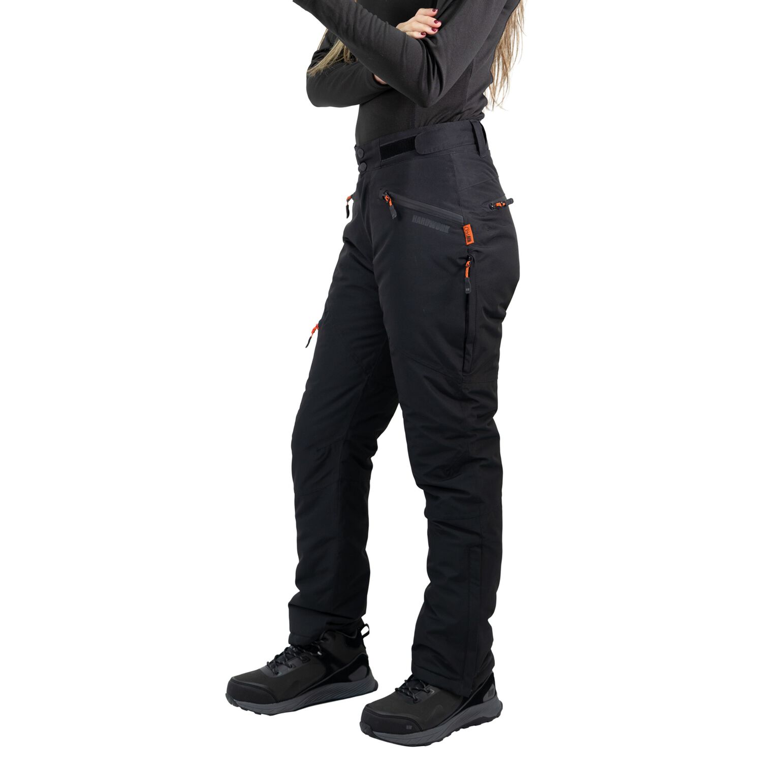 Pantal&oacute;n T&eacute;rmico Hw Iron Negro Mujer image number 2.0