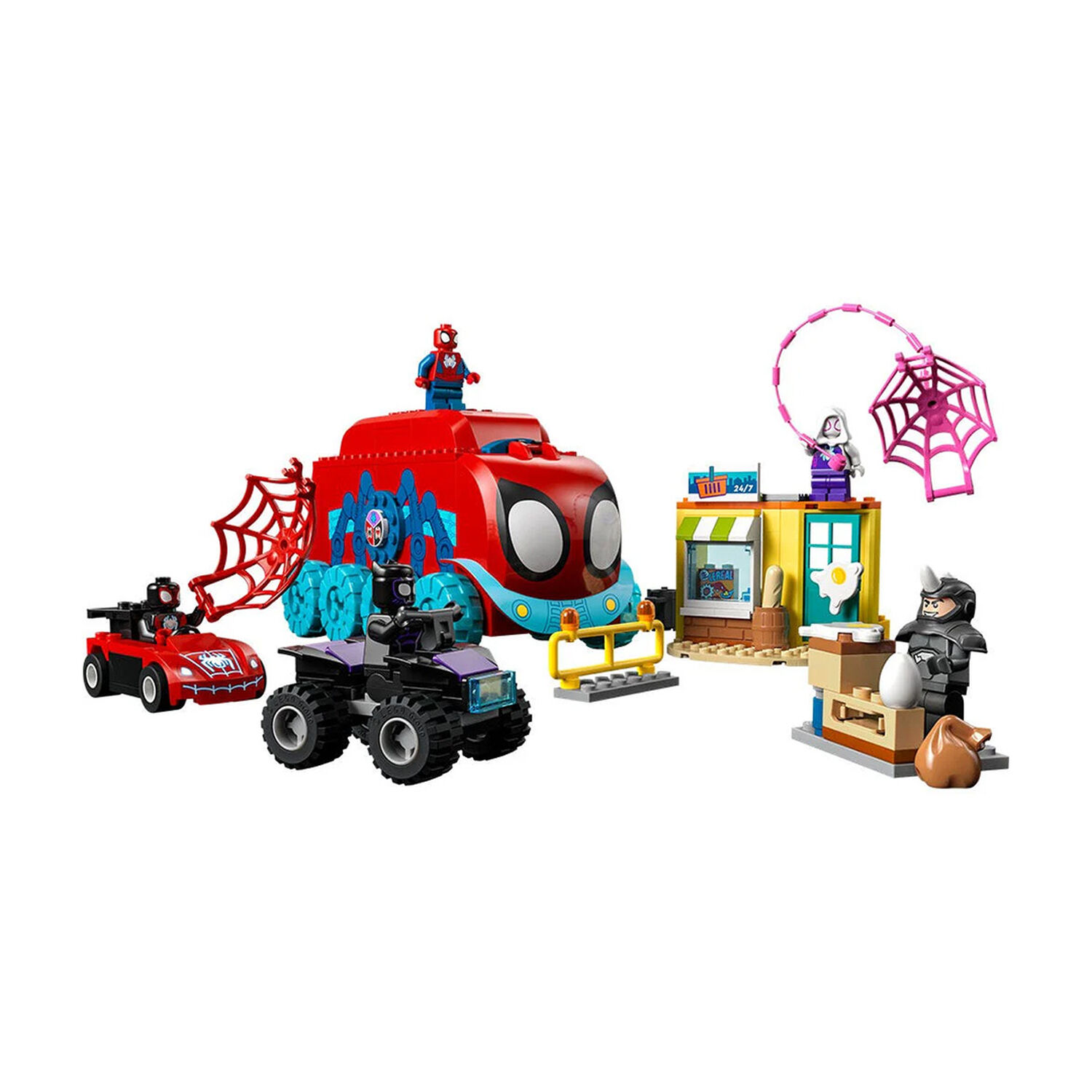 Lego Marvel - Base M&oacute;vil Del Equipo Spidey - 10791 image number 7.0