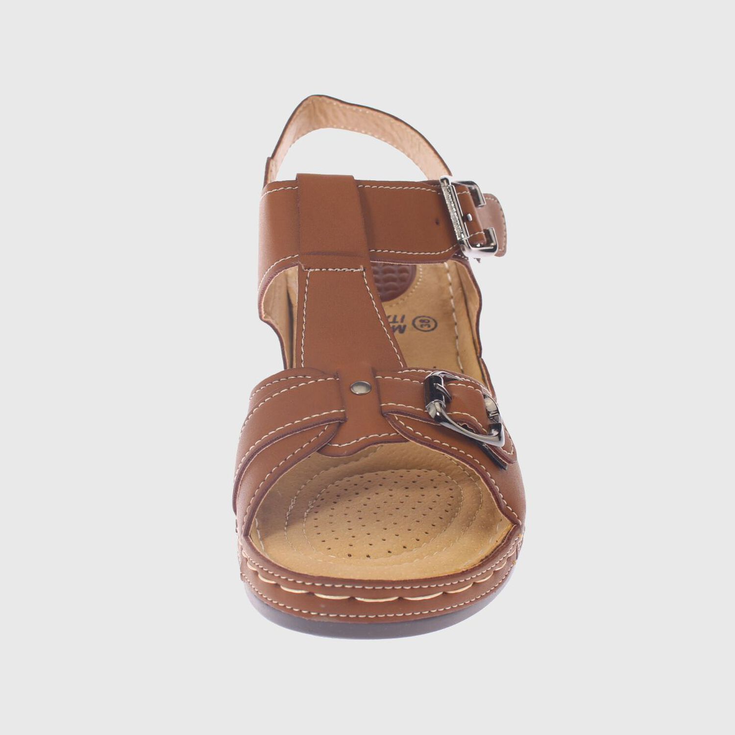 Sandalia Confort Caf&eacute; Modelo Italiano Art. 5ask73329brown image number 2.0