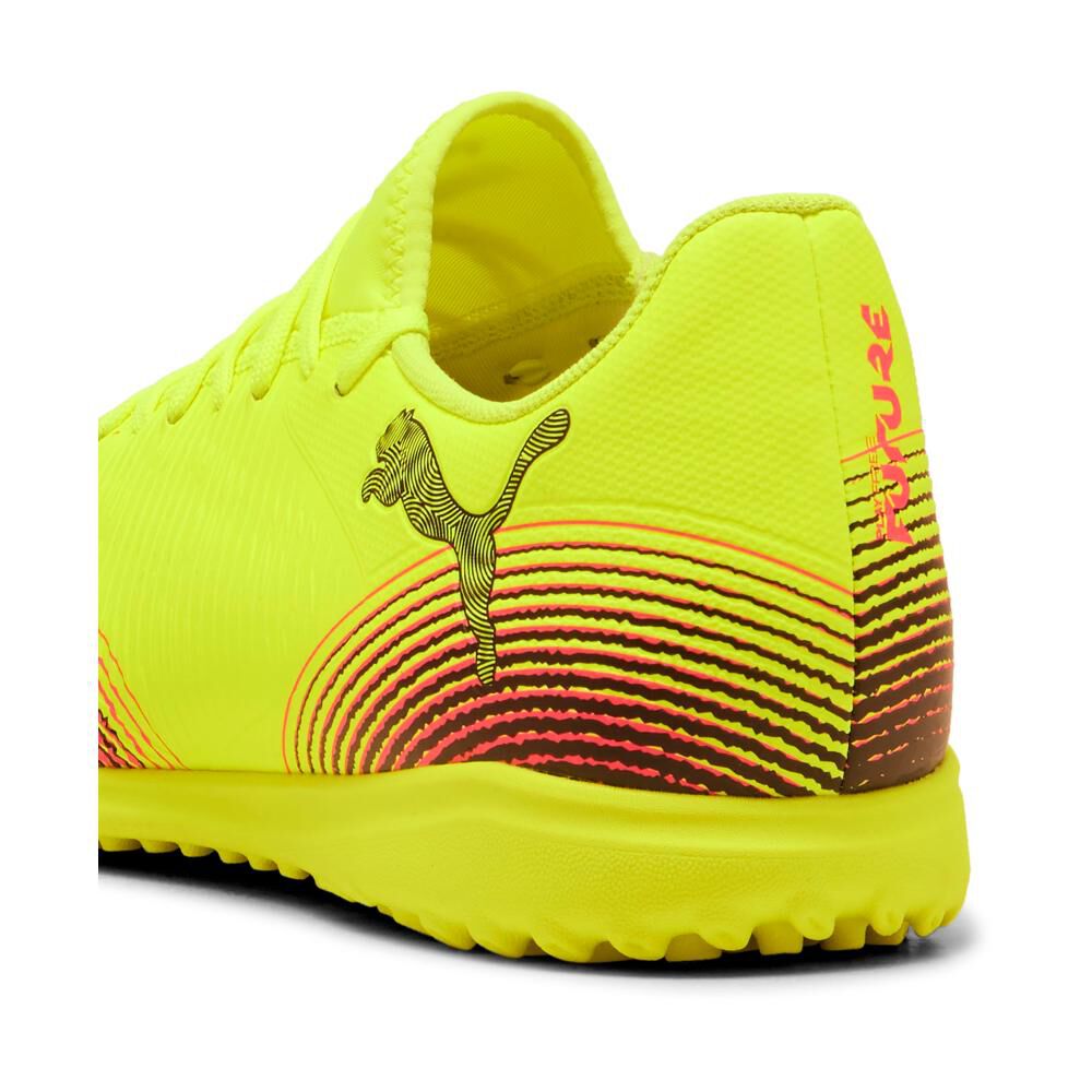 Zapatilla Fútbol Hombre Puma Future 8 Play Tt Amarillo image number 5.0