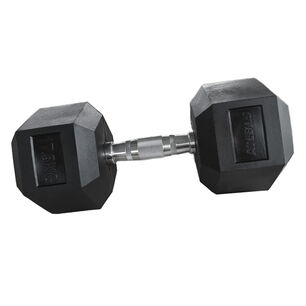 Mancuerna Hexagonal 17.5 Kg Negro