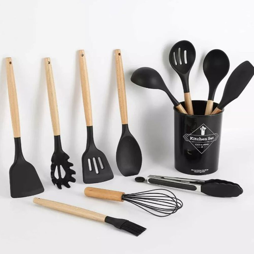 Set Cocina 12 Pcs Silicona Antiadherentes Gastronomicos image number 1.0