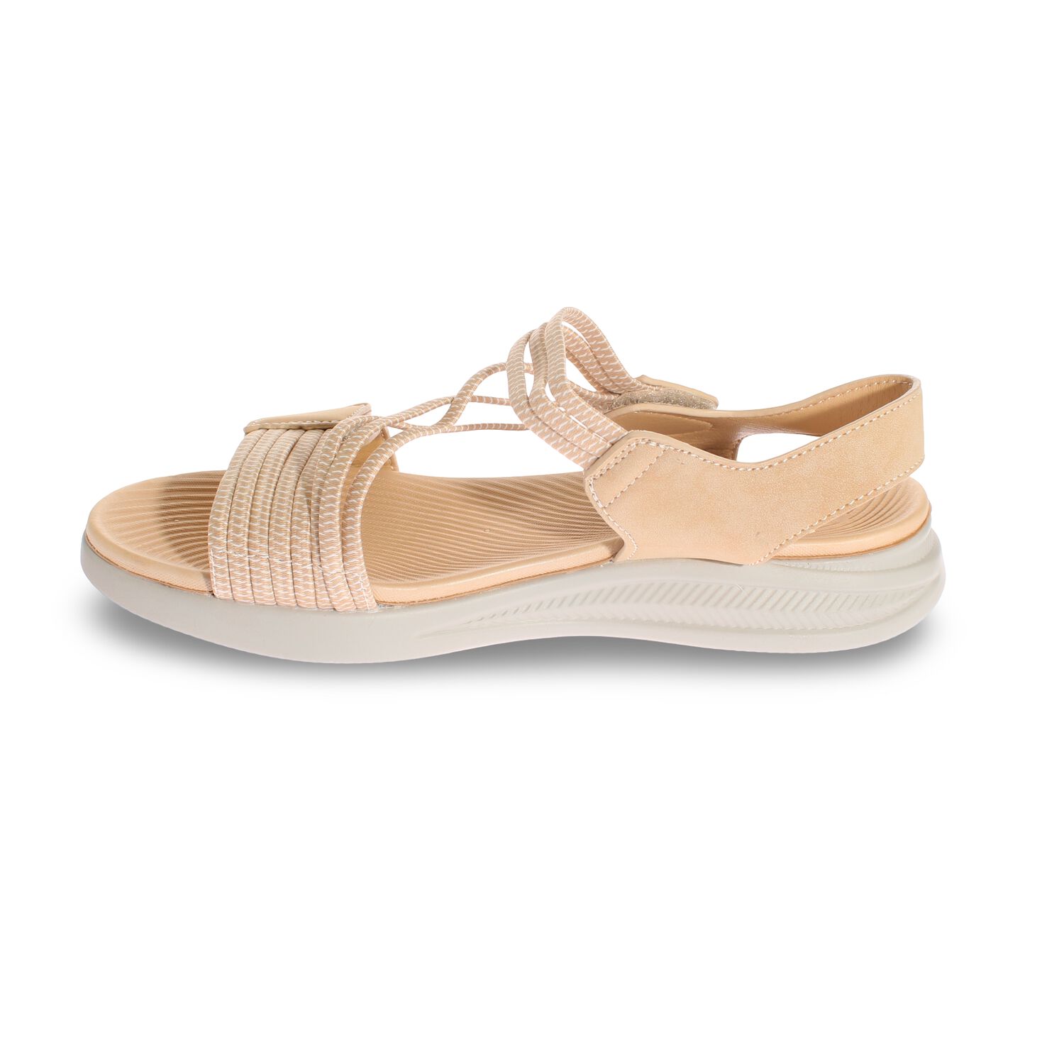 Sandalia Confort Beige V&iacute;a Franca Art. 5kd55beige image number 3.0