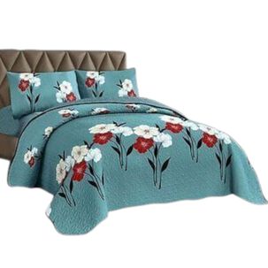 Cobertor Quilt De Verano Cubrecama 2 Plazas Colcha 230x250cm Gs
