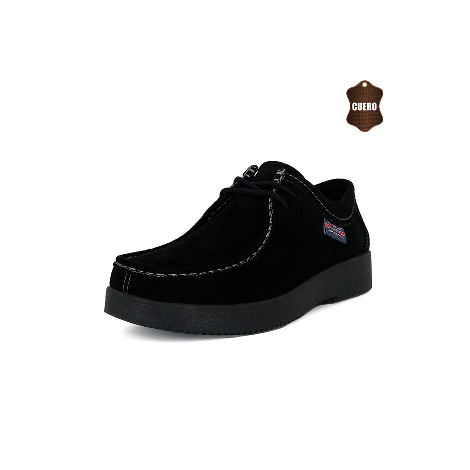 Mocasin De Cuero Soira Negro Alquimia image number 0.0