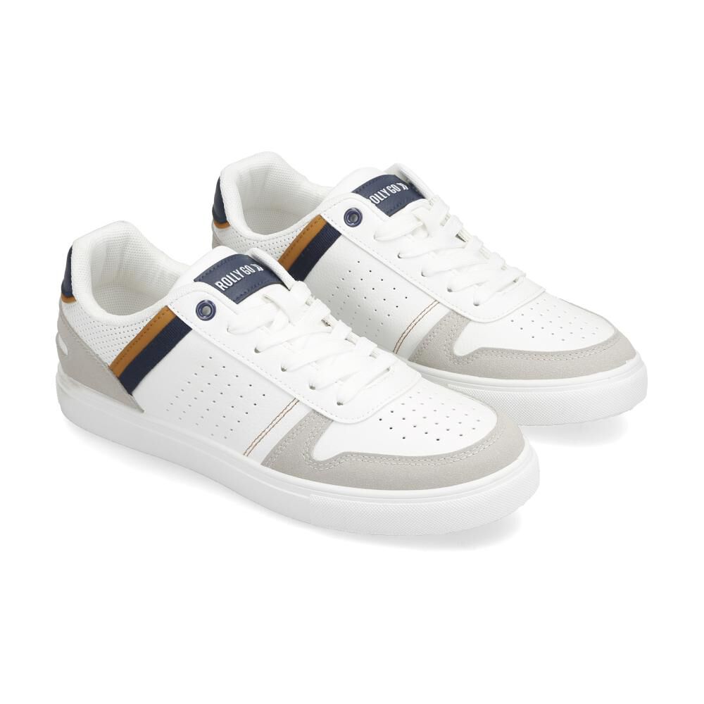 Zapatilla Urbana Hombre Rolly Go White image number 1.0