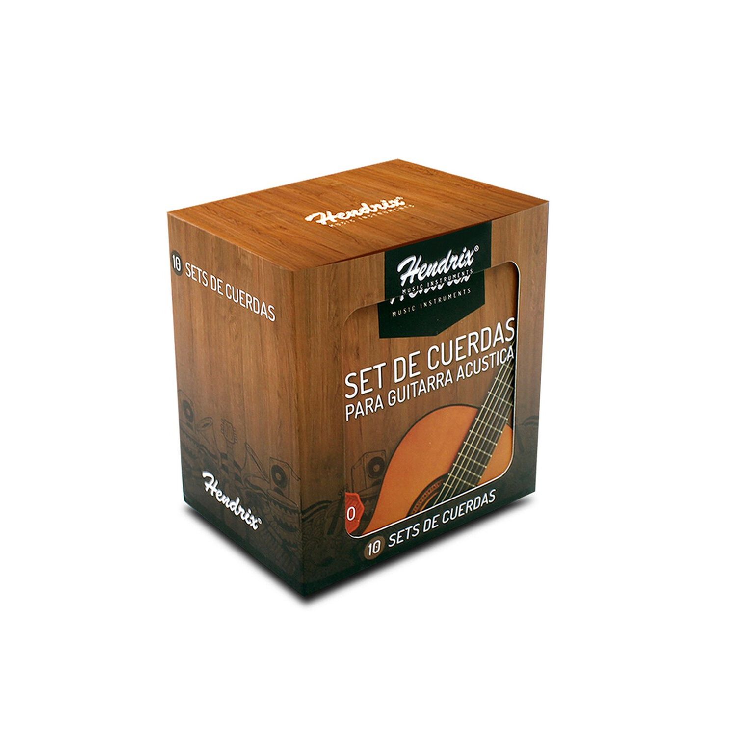 Cuerda De Guitarra Acustica Metalicas Hendrix Hx0036 Pro. image number 3.0