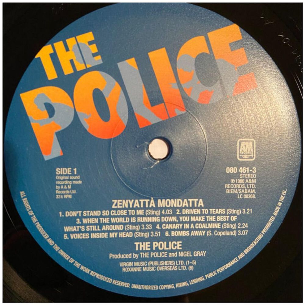 Police - Zenyatta Mondatta | Vinilo image number 2.0