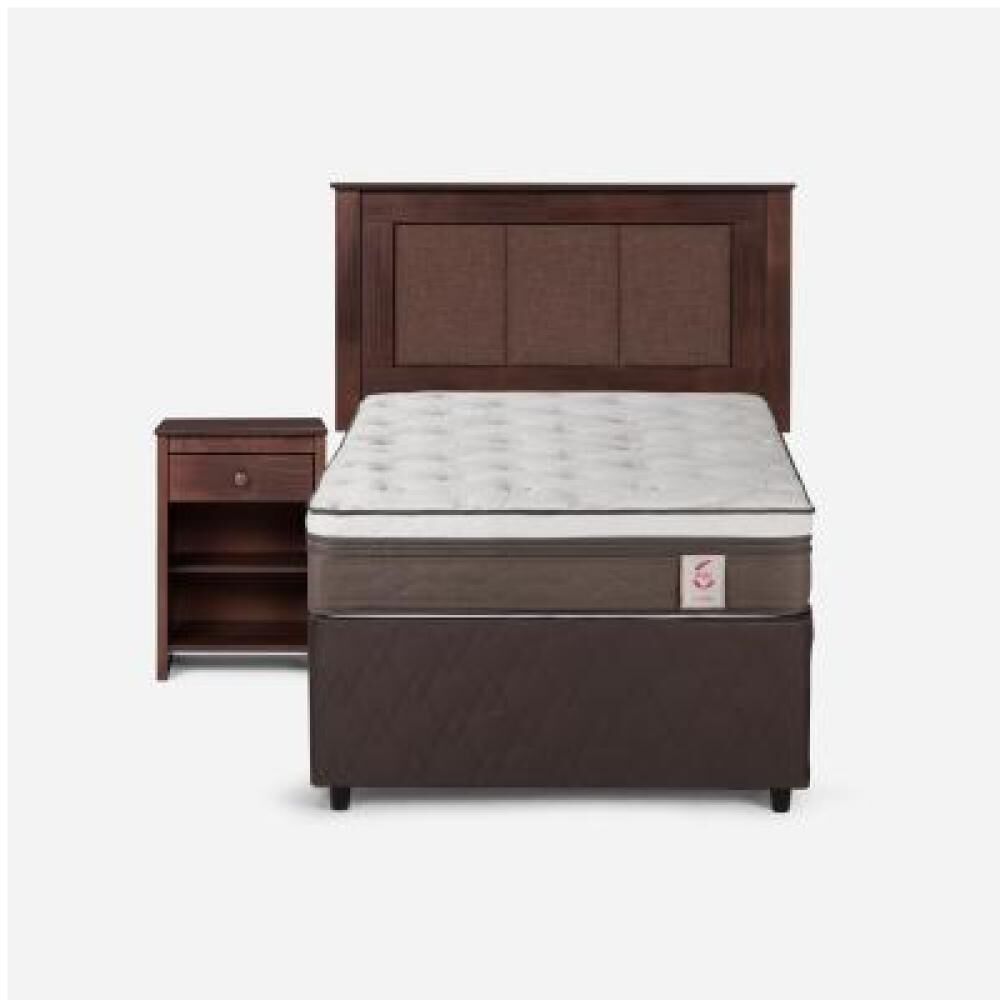 Cama Nido Rosen New Style 6 / 1.5 Plazas / Base Normal + Set De Maderas image number 8.0