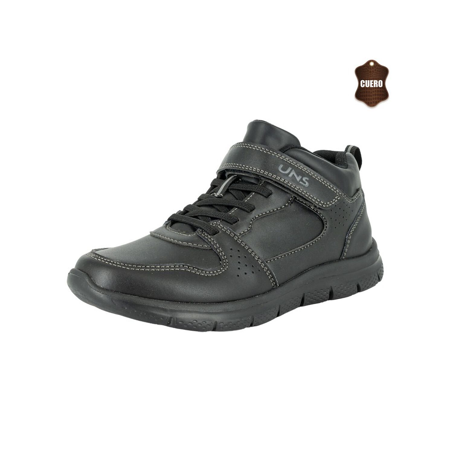 Zapatilla Escolar Dalt Negro Uns image number 0.0