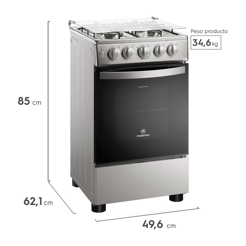 Cocina A Gas Mademsa FM4ES / 4 Quemadores image number 2.0