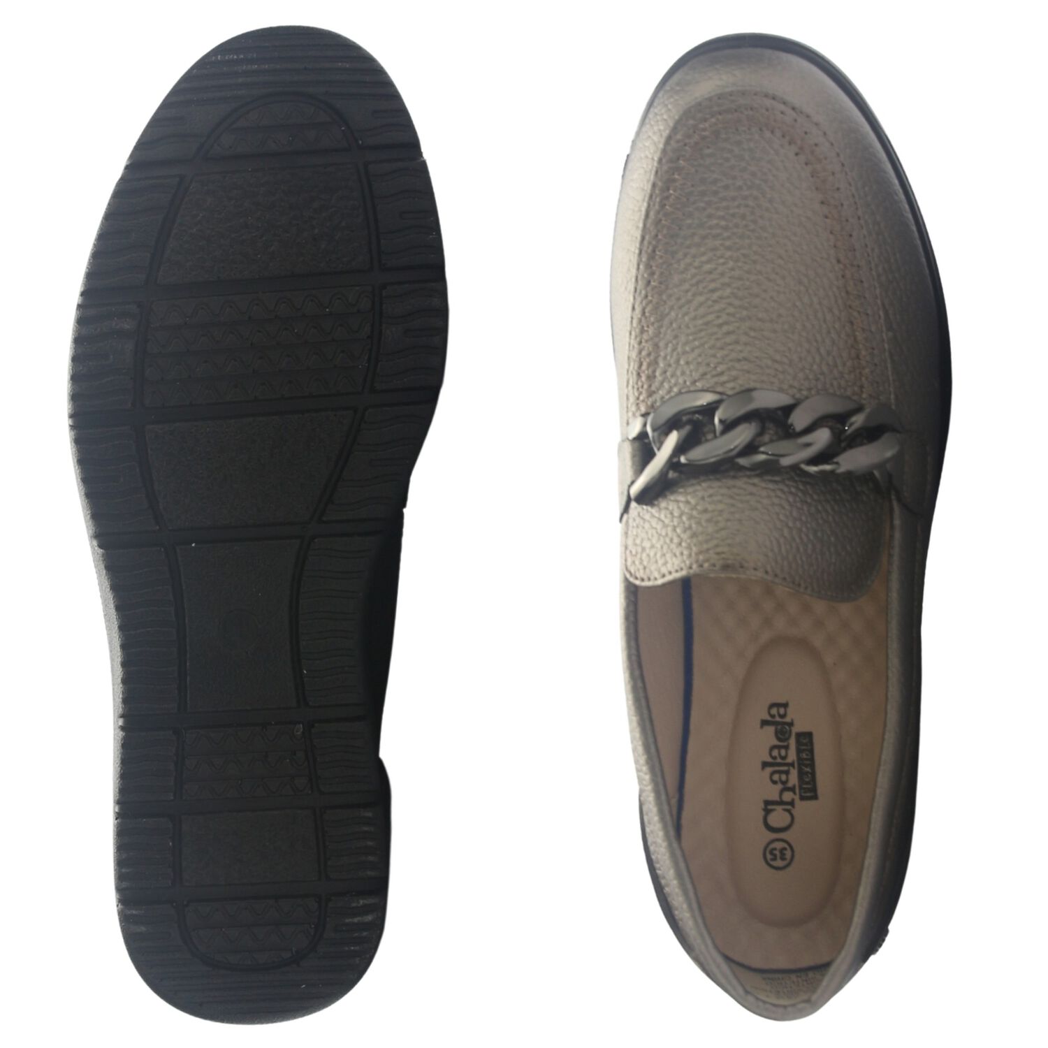 Zapato Mujer Chalada Deza-5 Plateado Casual image number 6.0