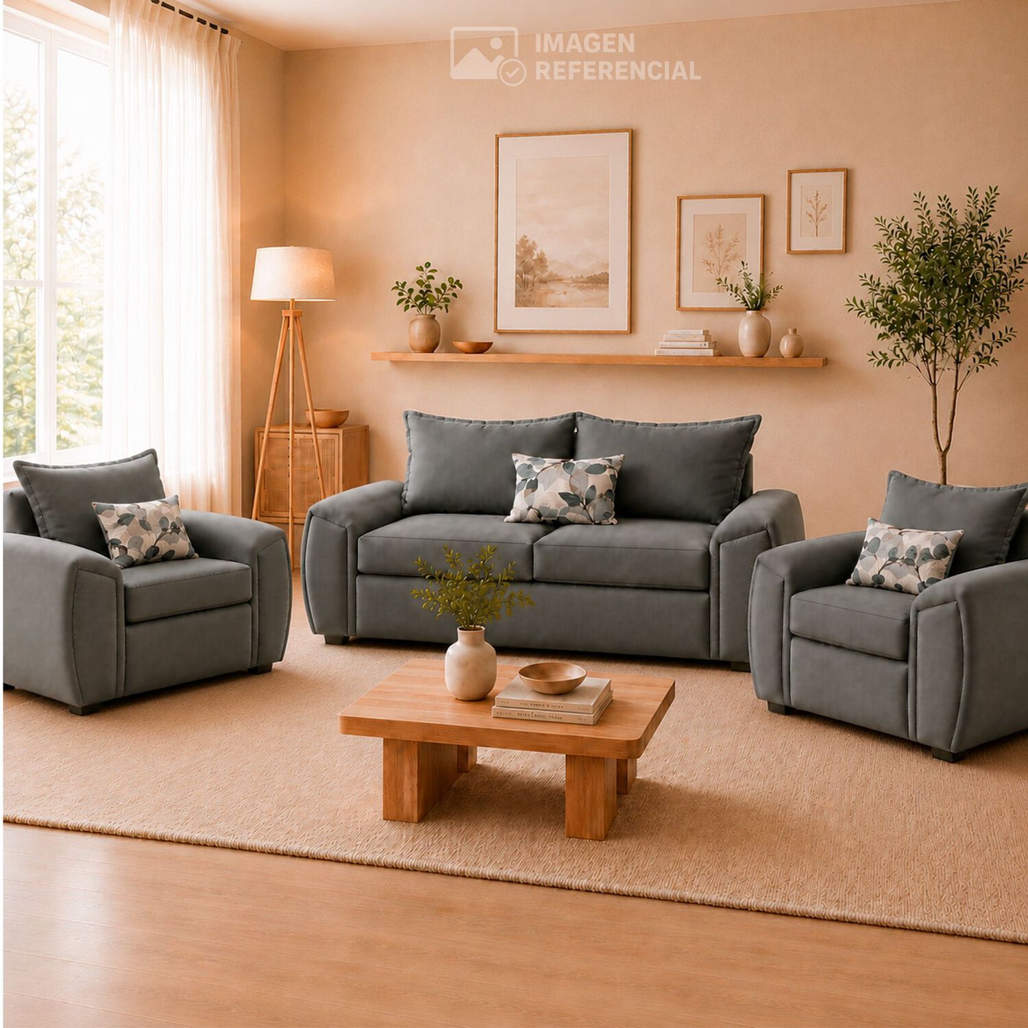Juego De Living Elegant Detail Houston / 4 Cuerpos image number 0.0