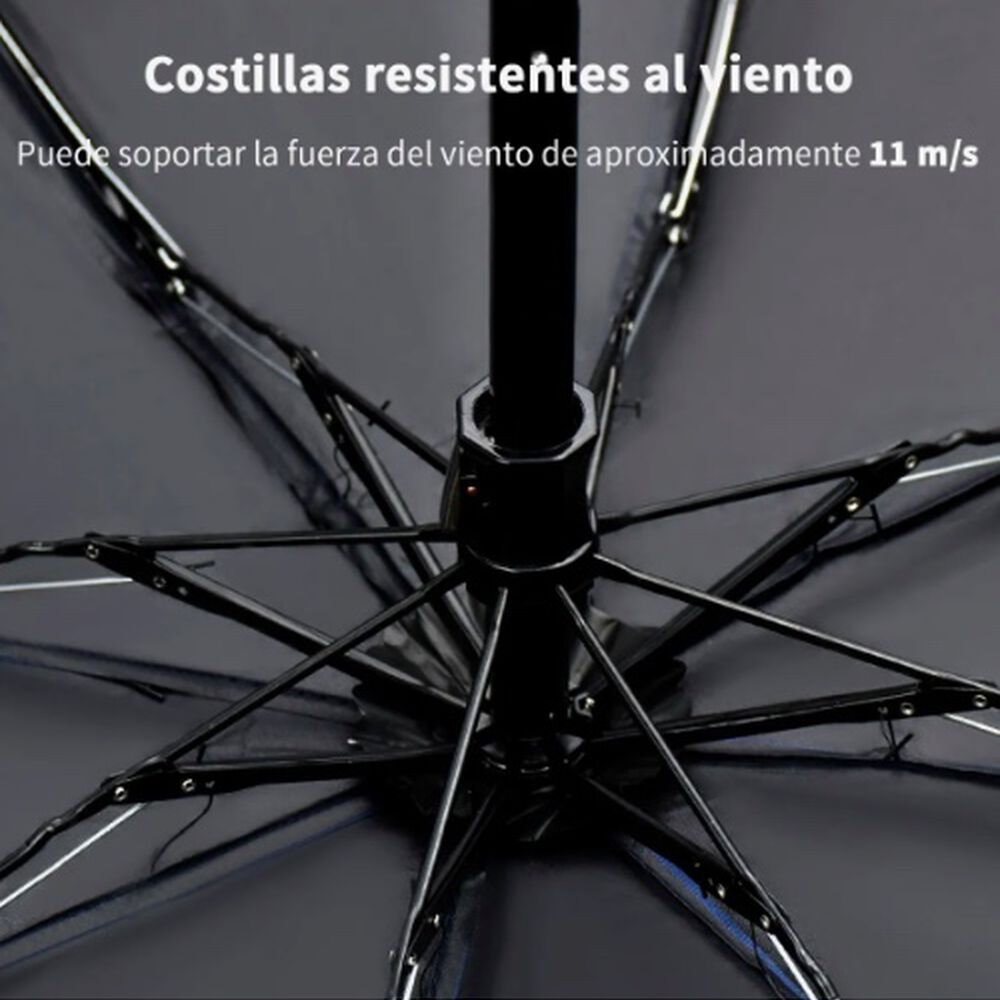 8 Huesos Paraguas Mini Sombrilla De Bolsillo image number 2.0