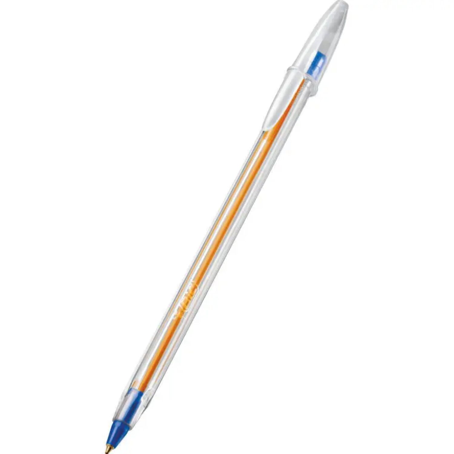 Pack 50 Bic Cristal 0.8 Punta Fina Azul image number 1.0