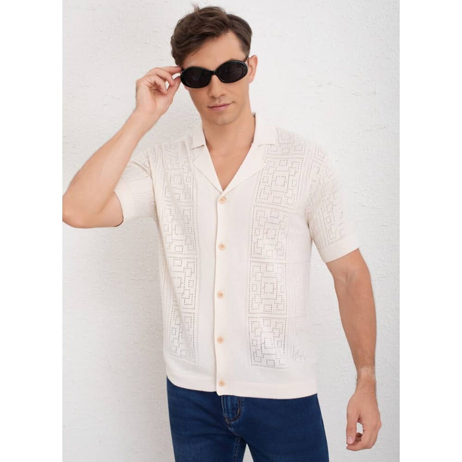 Camisa Tejida Hombre Alaska image number 0.0