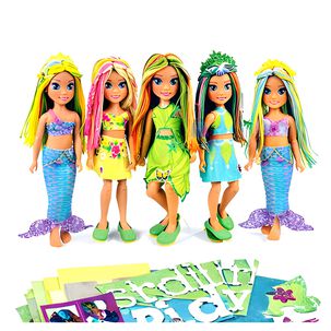 Mu&ntilde;eca Fantasy World Dise&ntilde;a Moda +150 Looks Magicos - Ps