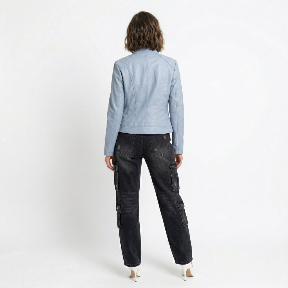 Chaqueta Ecocuero Olimpus Mujer image number 2.0