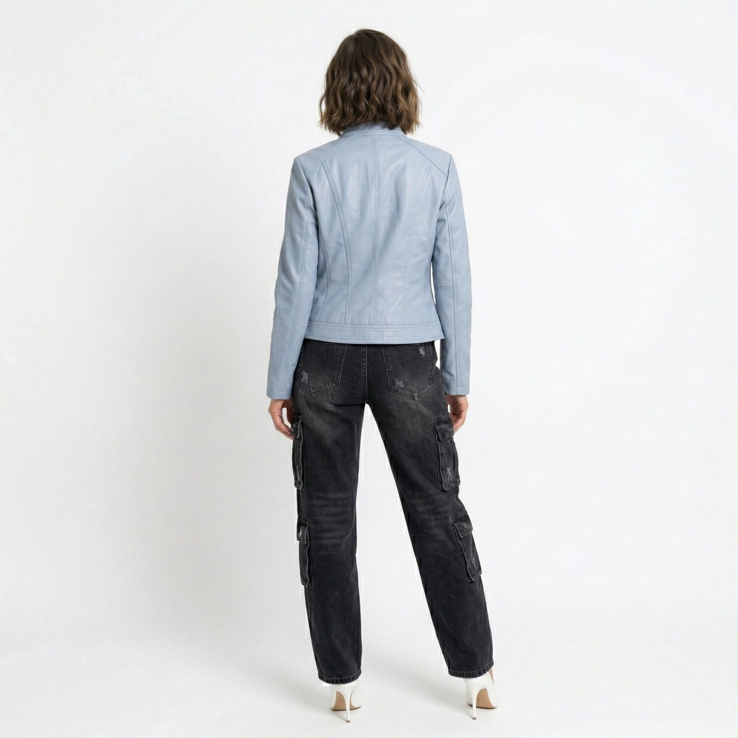 Chaqueta Ecocuero Olimpus Mujer image number 2.0