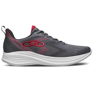 Zapatilla Hombre Marte Gris/rojo