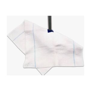 Pack 12 Unidades Docena Trapero Doble Con Ojal 50cm Color Blanco