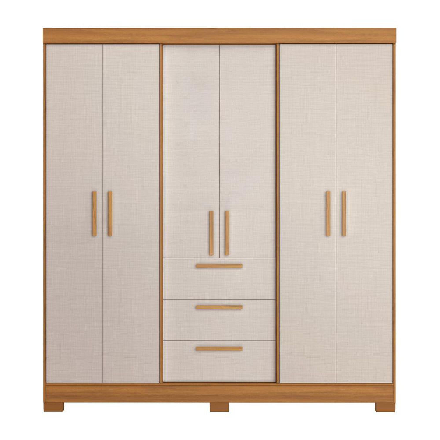 Cl&oacute;set Casaideal Francesco / 6 Puertas / 3 Cajones image number 0.0