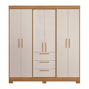 Cl&oacute;set Casaideal Francesco / 6 Puertas / 3 Cajones