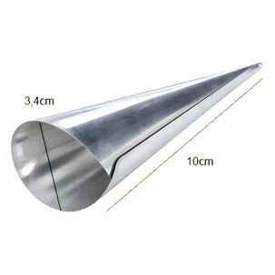 Set 6 Moldes Cono Para Cachitos Cannolis Y Croissants