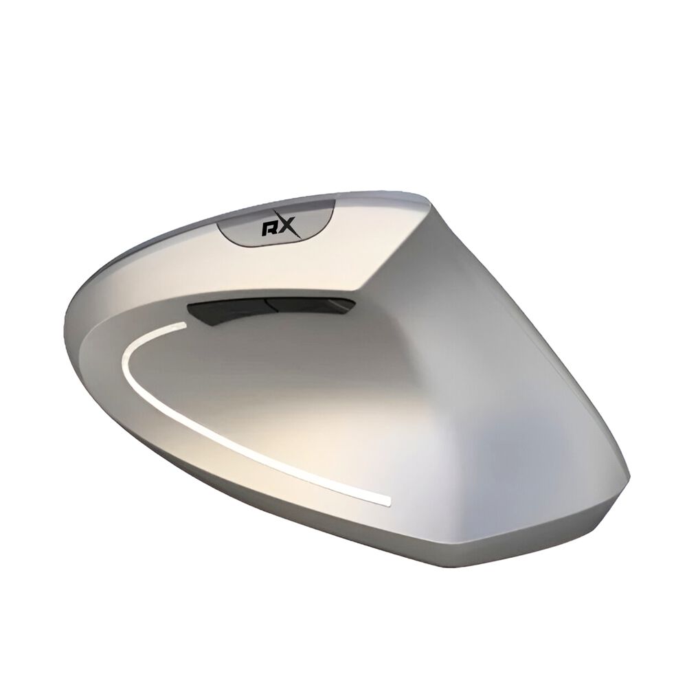 Mouse Vertical Ergonómico Inalámbrico Bt Recargable Gris image number 2.0