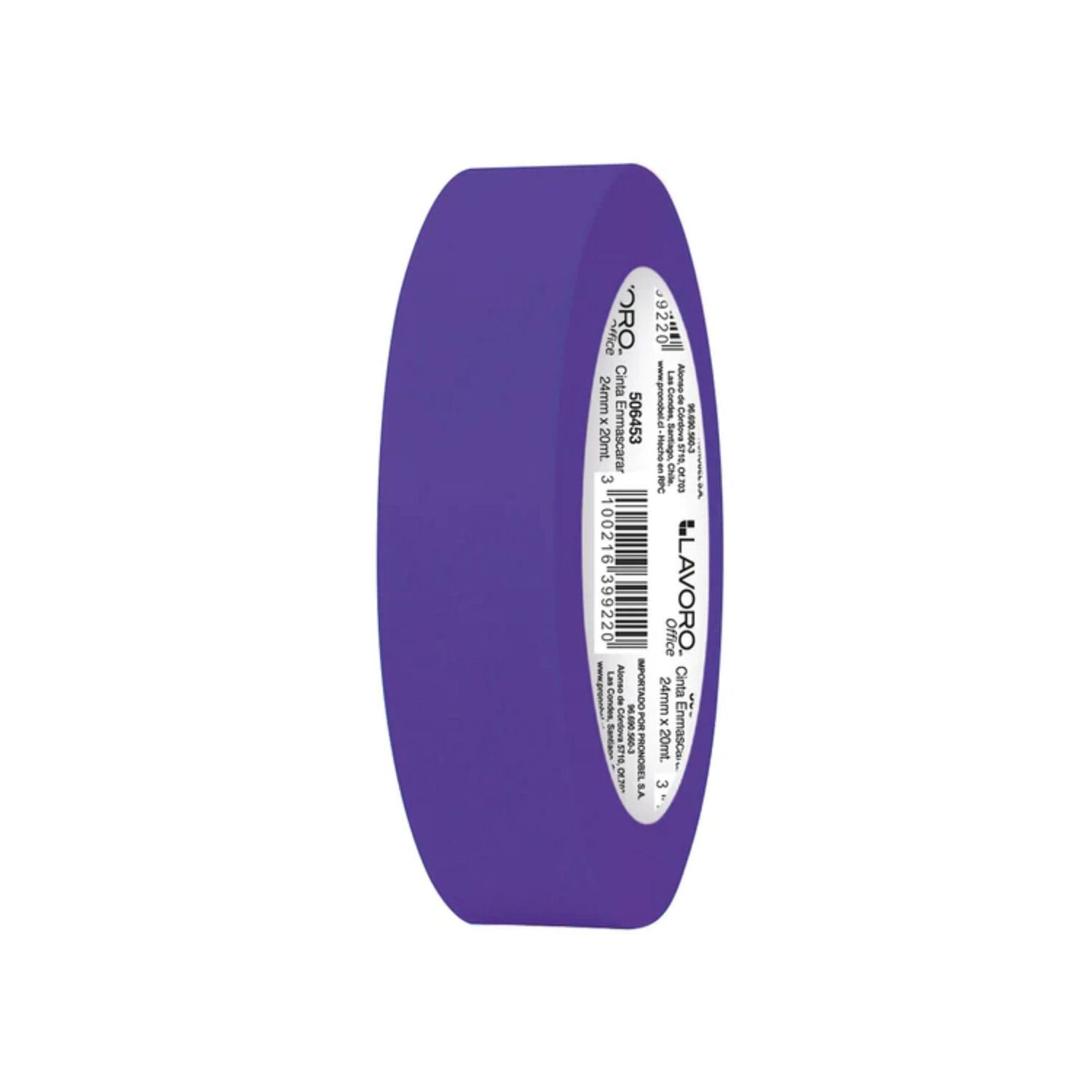 Cinta Enmascarar Masking Tape Color 24mmx20m 9 Colores image number 1.0
