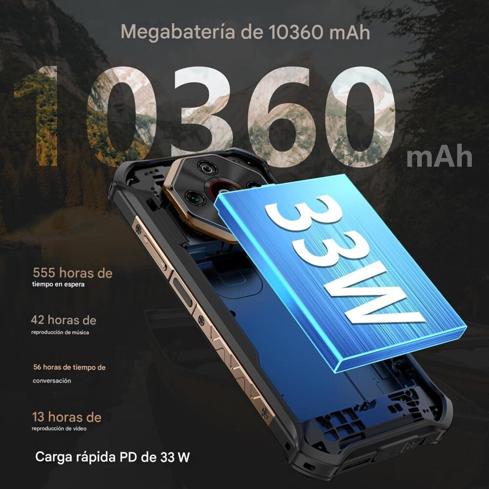 Celular Rugged Ulefone Armor X16 Pro 10360mah 5g 16gb/256gb image number 6.0