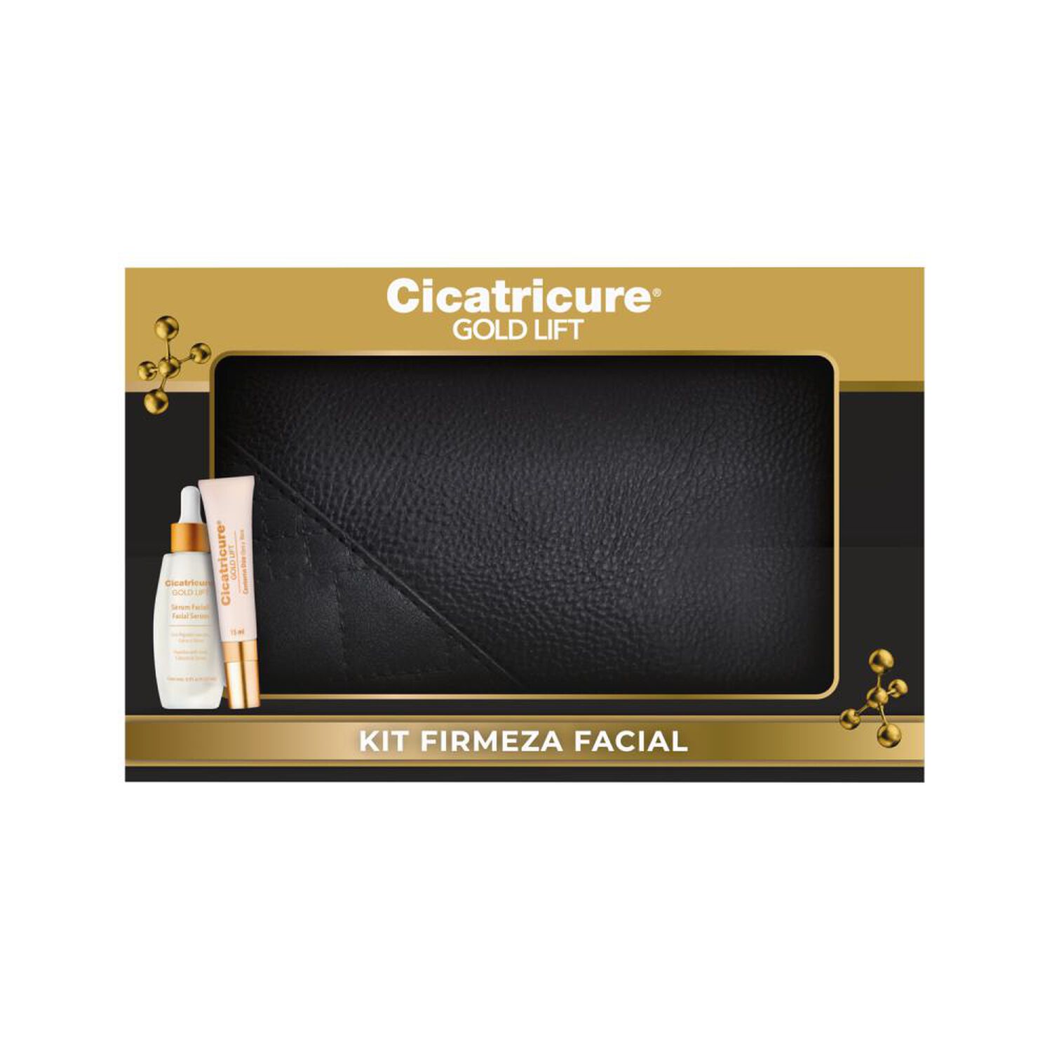 Pack Cicatricure Gold Contorno Duo + Serum (cosmetiquero) image number 0.0