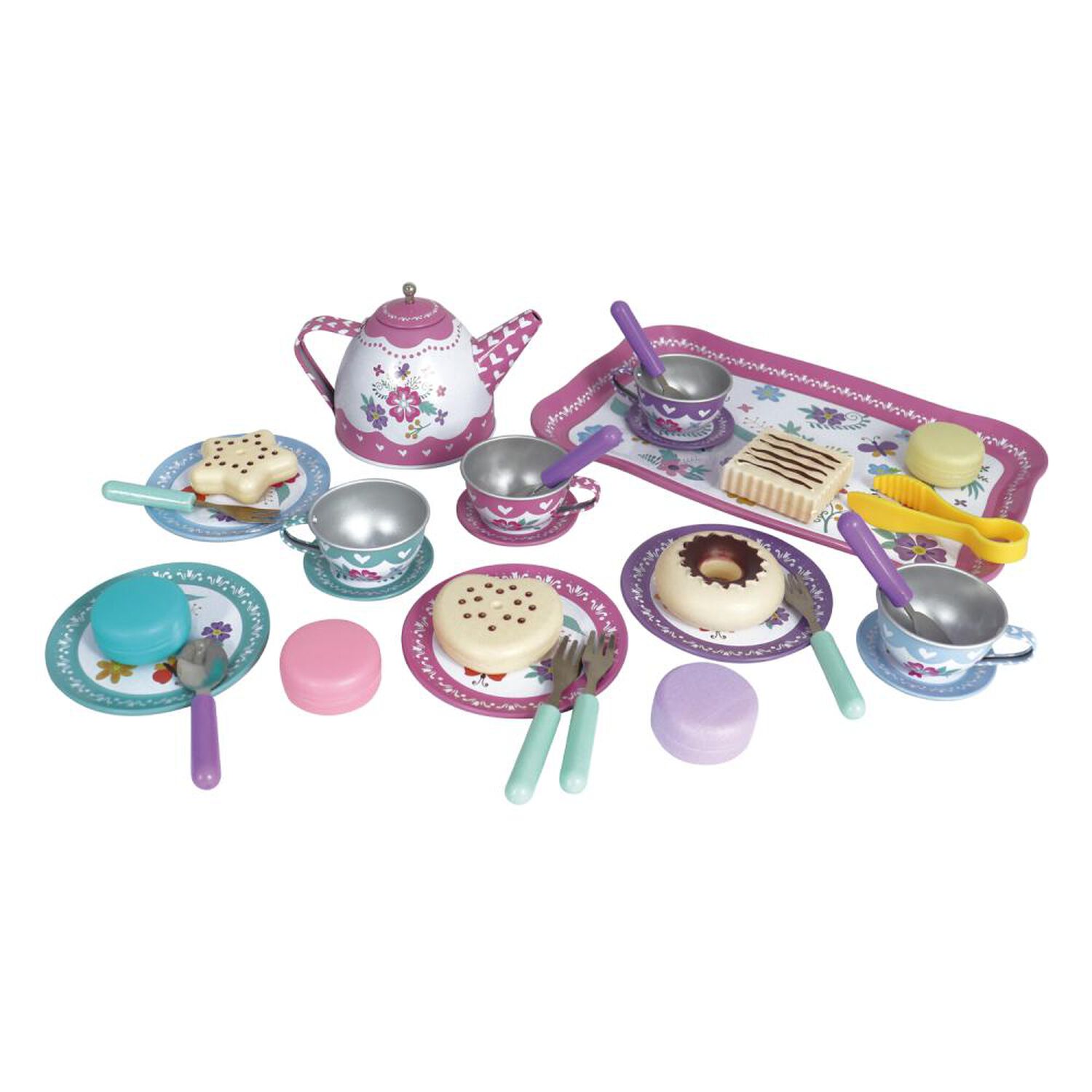 Set De T&eacute; De Metal Sweet Home image number 3.0