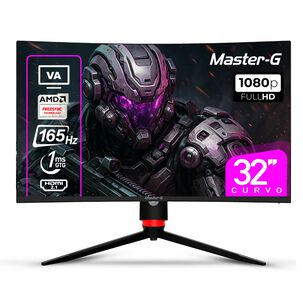 Monitor Gamer 32" Curvo Fhd Hdr Va 165hz 1ms Mgmg3240c