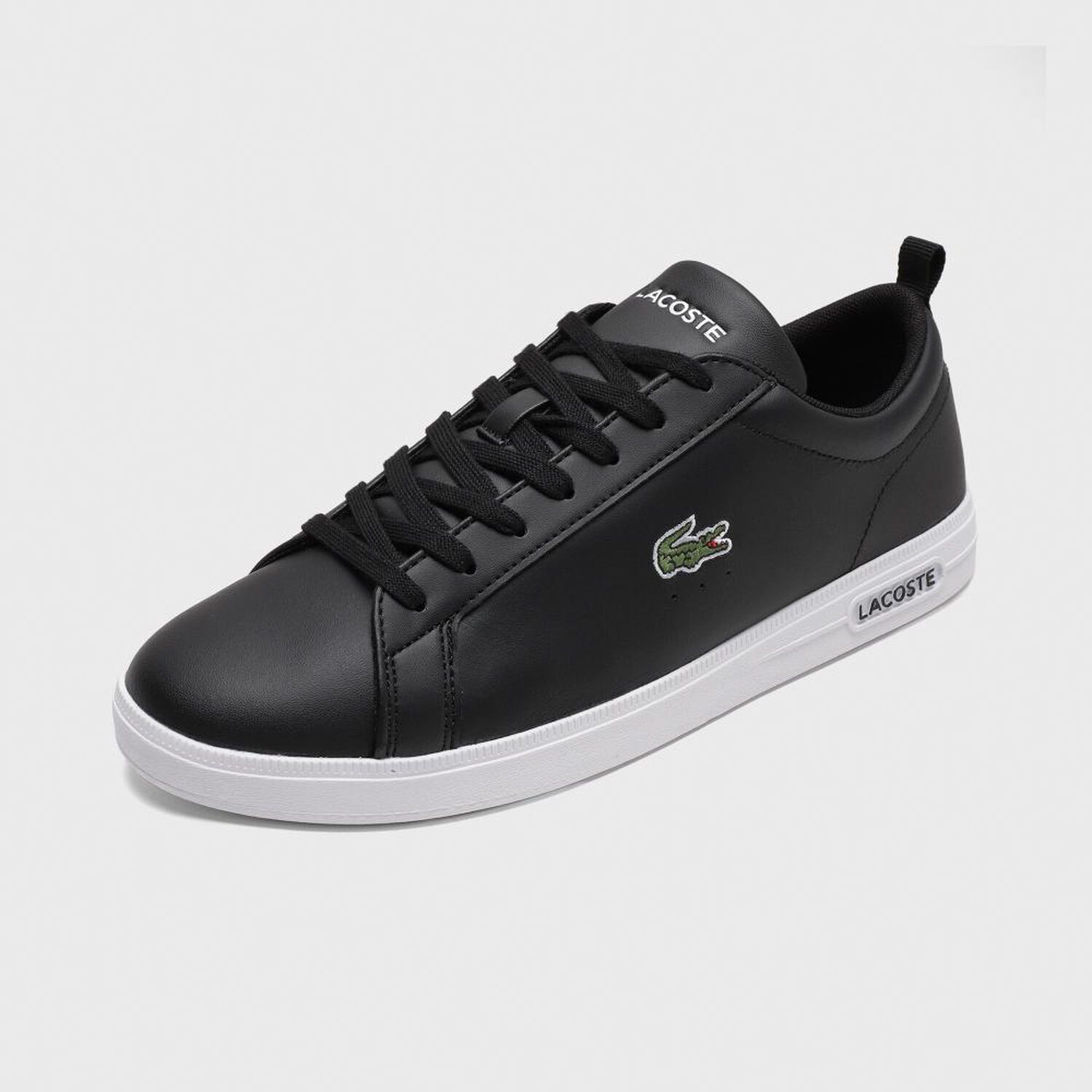 Zapatilla Urbana Hombre Lacoste Court Base Negro image number 3.0