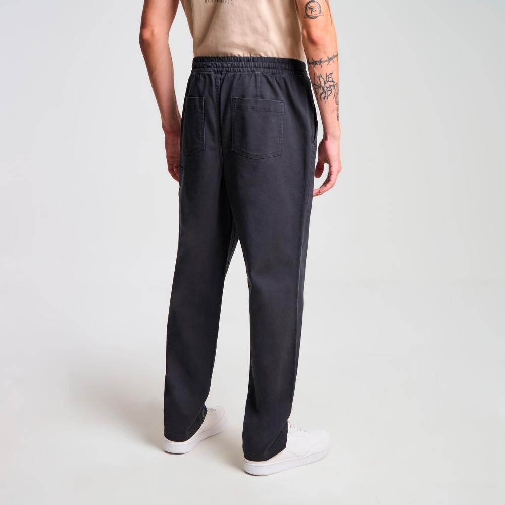 Pantalón Liso Tiro Medio Straight Hombre Ocean Pacific image number 3.0