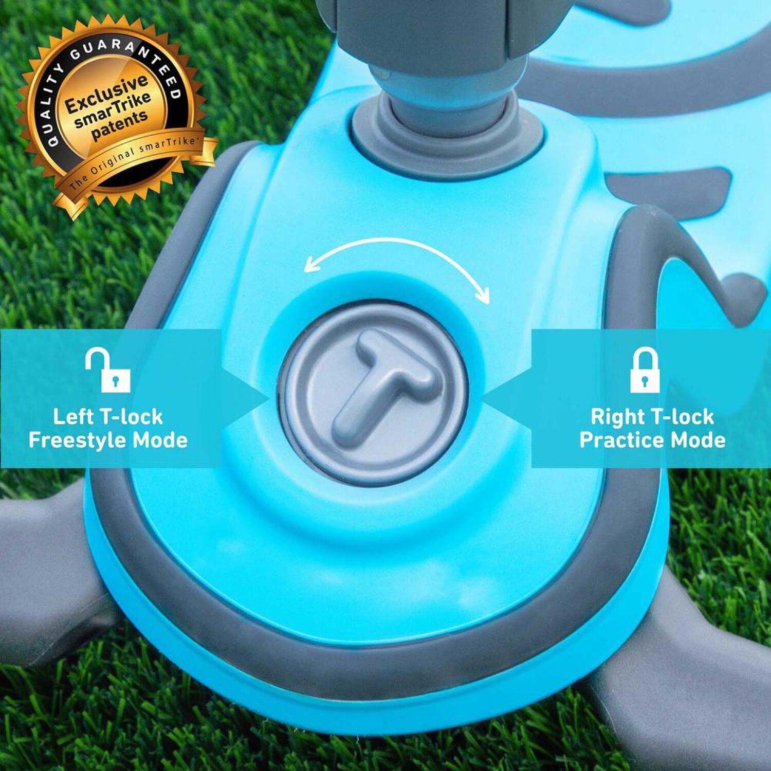 T-scooter T1- Blue Smart Trike image number 6.0