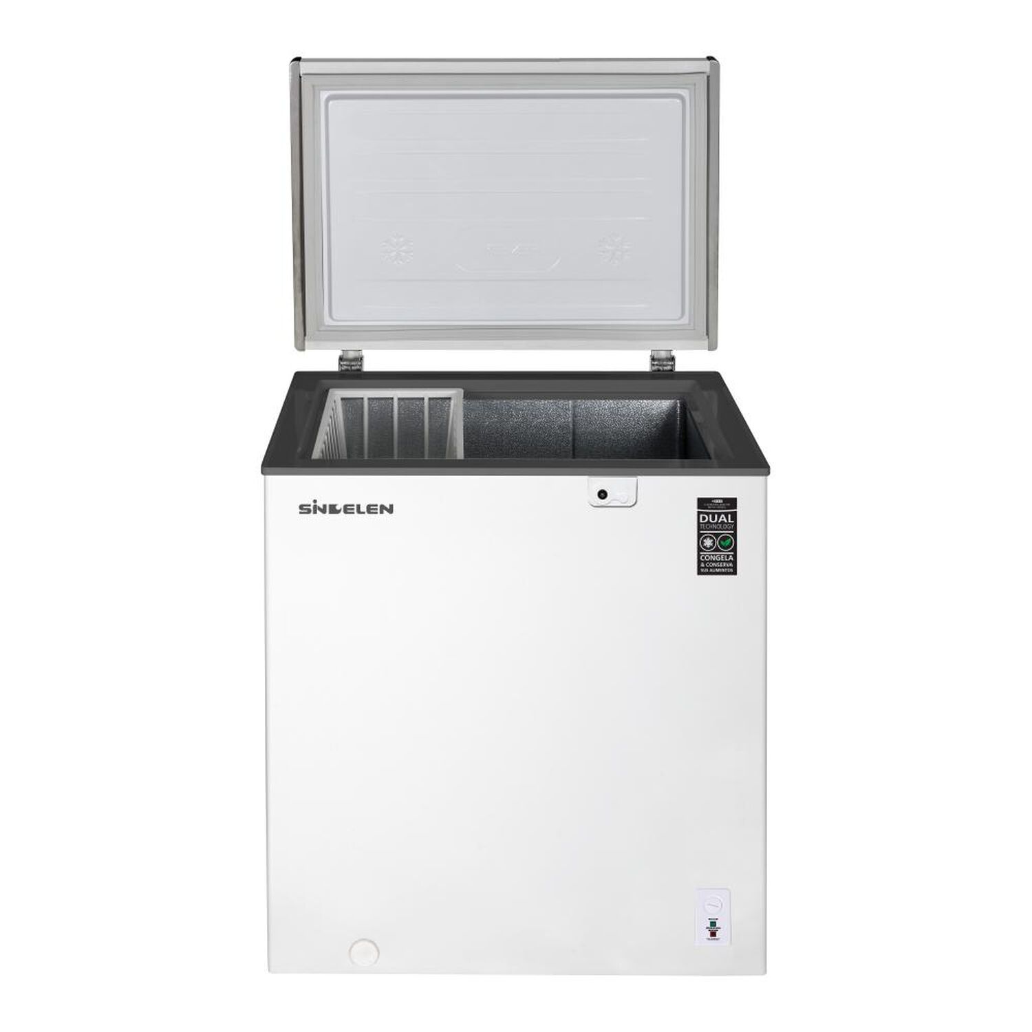 Freezer Horizontal Sindelen SFH-152BL / Fr&iacute;o Directo / 137 Litros / A+ image number 2.0