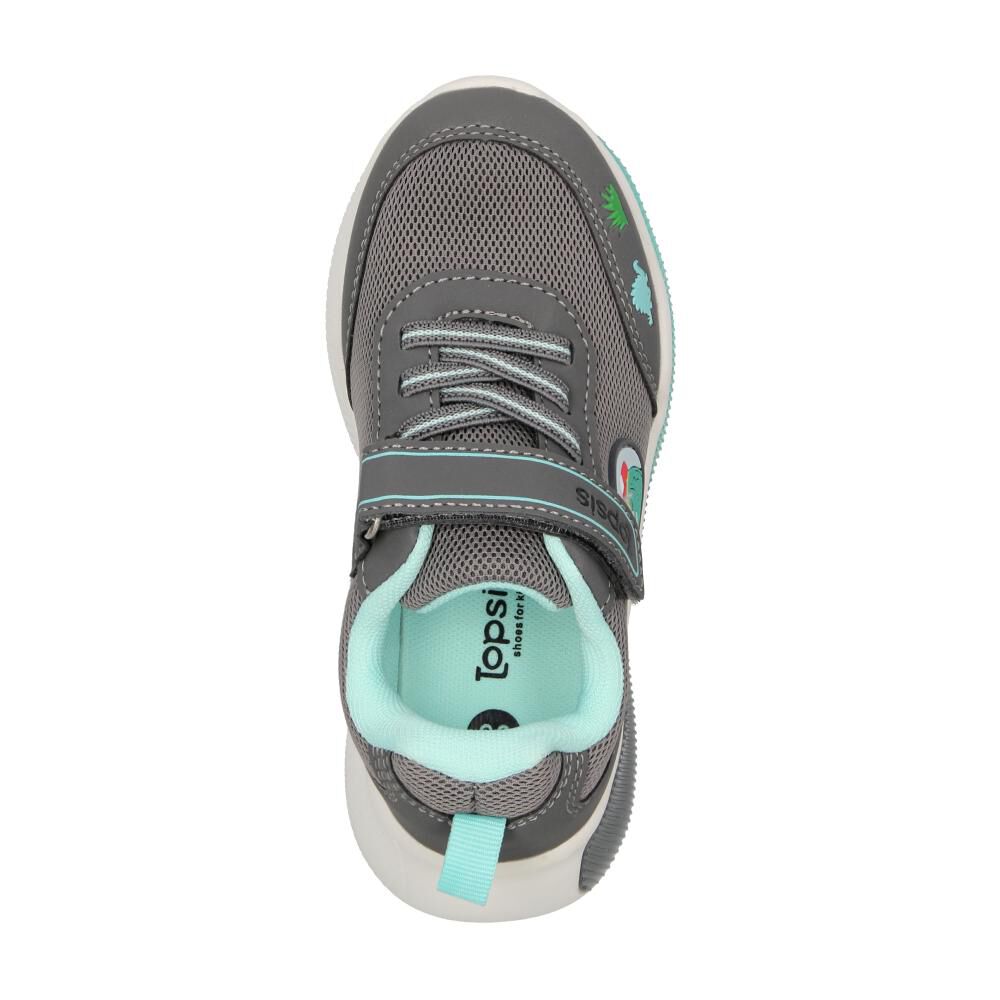 Zapatilla Infantil Niño Topsis Grey image number 4.0